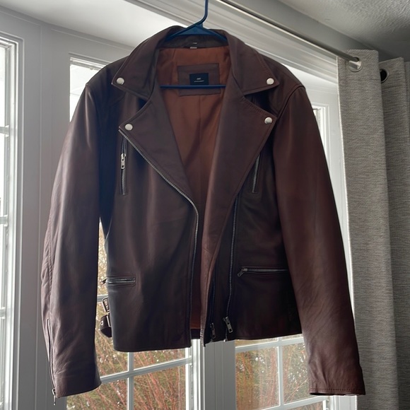 In My Element - Real Leather Jacket, *WORN ONLY ONCE* in great condition - Picture 2 of 4